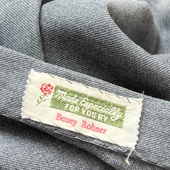 Vintage 1950’s gray poodle skirt handmade retro costume Halloween - Picture 8 of 8